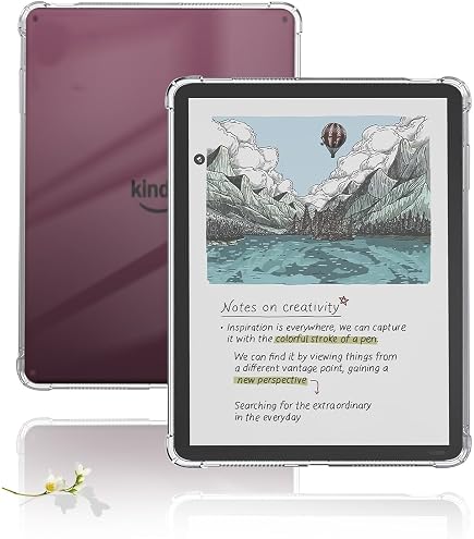 Amazon.co.jp: For New Amazon Kindle Scribe Colorsoft 2026 ケース
